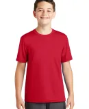 Sport Tek YST320 Sport-Tek Youth PosiCharge Tough  in Deep red