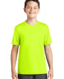 Sport Tek YST320 Sport-Tek Youth PosiCharge Tough  in Neon yellow