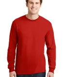 Gildan 8400 5.6 oz. Ultra Blend 50/50 Long-Sleeve  in Red