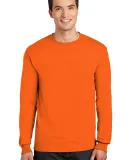 Gildan 8400 5.6 oz. Ultra Blend 50/50 Long-Sleeve  in S orange