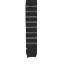 Sport Tek STA03 Sport-Tek Striped Arm Socks Black/Iron Gry