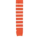 Sport Tek STA03 Sport-Tek Striped Arm Socks Deep Orange/Wh