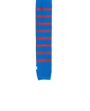 Sport Tek STA03 Sport-Tek Striped Arm Socks Sport Bl/Tr Rd