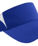 Sport Tek STC13 Sport-Tek Dry Zone Colorblock Viso in Tr.royal/white