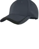 Sport Tek STC24 Sport-Tek Pique Colorblock Cap in Graphite/black