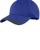 Sport Tek STC24 Sport-Tek Pique Colorblock Cap in Tr royal/graph