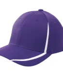 Sport Tek STC16 Sport-Tek Flexfit Performance Colo in Purple/white