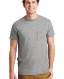 GILDAN 8300 5.6 oz. Ultra Blend® 50/50 Pocket T-S in Sport grey