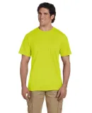 GILDAN 8300 5.6 oz. Ultra Blend® 50/50 Pocket T-S in Safety green