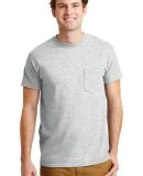 GILDAN 8300 5.6 oz. Ultra Blend® 50/50 Pocket T-S in Ash