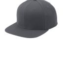 Sport Tek STC19 Sport-Tek® Flat Bill Snapback Cap in Graphite