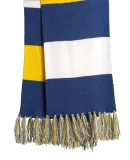 Sport Tek STA02 Sport-Tek Spectator Scarf in Tr roy/gld/wht