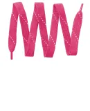 Sport Tek LACE Sport-Tek Laces Neon Pink/Wht
