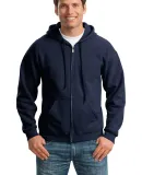 Gildan 18600 7.75 oz. Heavy Blend 50/50 Full-Zip H in Navy