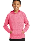 Sport Tek YST225 Sport-Tek Youth PosiCharge Electr Power Pink Ele