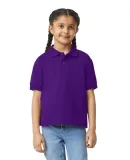 8800B Gildan Youth 5.6 oz. Ultra Blend® 50/50 Jer in Purple