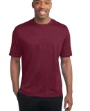 Sport Tek ST360 Sport-Tek Heather Contender Tee Cardinal Hthr