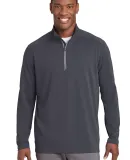 Sport Tek ST860 Sport-Tek Sport-Wick Textured 1/4- Iron Grey