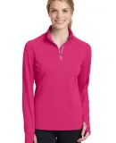 Sport Tek LST860 Sport-Tek Ladies Sport-Wick Textu Pink Raspberry