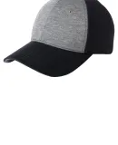 Sport Tek STC18 Sport-Tek® Jersey Front Cap in Vntg htr/black