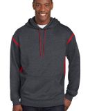 Sport Tek TST246 Sport-Tek Tall Tech Fleece Colorb in Grph hth/trred