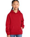 Sport Tek YST254 Sport-Tek Youth Pullover Hooded S in True red