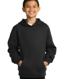 Sport Tek YST254 Sport-Tek Youth Pullover Hooded S in Black