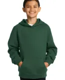 Sport Tek YST254 Sport-Tek Youth Pullover Hooded S in Forest green