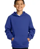 Sport Tek YST254 Sport-Tek Youth Pullover Hooded S in True royal