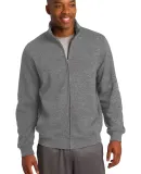 Sport Tek ST259 Sport-Tek Full-Zip Sweatshirt Vintage Hthr