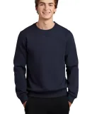 Sport Tek ST266 Sport-Tek Crewneck Sweatshirt in True navy