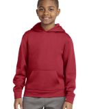 Sport Tek YST244 Sport-Tek Youth Sport-Wick Fleece in Deep red