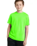 Sport Tek YST340 Sport-Tek Youth PosiCharge RacerM Neon Green