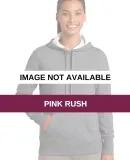 Sport Tek LST254 Sport-Tek Ladies Pullover Hooded  Pink Rush