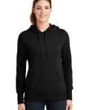 Sport Tek LST254 Sport-Tek Ladies Pullover Hooded  in Black