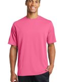 Sport Tek ST340 Sport-Tek PosiCharge RacerMesh Tee in Bright pink