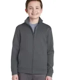 Sport Tek YST241 Sport-Tek Youth Sport-Wick Fleece Dark Smk Grey