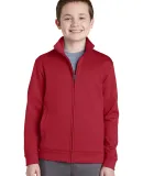 Sport Tek YST241 Sport-Tek Youth Sport-Wick Fleece Deep Red