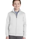 Sport Tek YST241 Sport-Tek Youth Sport-Wick Fleece White