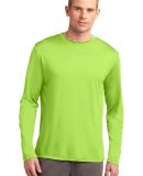 Sport Tek TST350LS Sport-Tek Tall Long Sleeve Posi in Lime shock