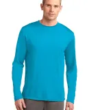 Sport Tek TST350LS Sport-Tek Tall Long Sleeve Posi in Atomic blue