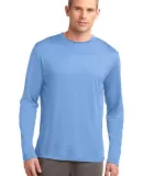 Sport Tek TST350LS Sport-Tek Tall Long Sleeve Posi in Carolina blue