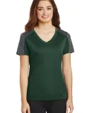 Sport Tek LST354 Sport-Tek Ladies PosiCharge Compe Forest Gn/IrGy