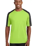 Sport Tek ST354 Sport-Tek PosiCharge Competitor Sl in Lime shock/blk