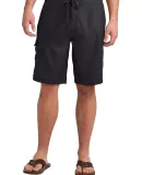 District DT1020 CLOSEOUT  Young Mens Boardshort Black