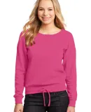 District DT293 CLOSEOUT  - Juniors Core Fleece Wid Dark Fuchsia