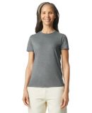 64000L Gildan Ladies 4.5 oz. SoftStyle™ Ringspun in Graphite heather