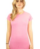 64000L Gildan Ladies 4.5 oz. SoftStyle™ Ringspun in Azalea
