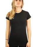 64000L Gildan Ladies 4.5 oz. SoftStyle™ Ringspun in Black