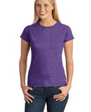 64000L Gildan Ladies 4.5 oz. SoftStyle™ Ringspun in Heather purple